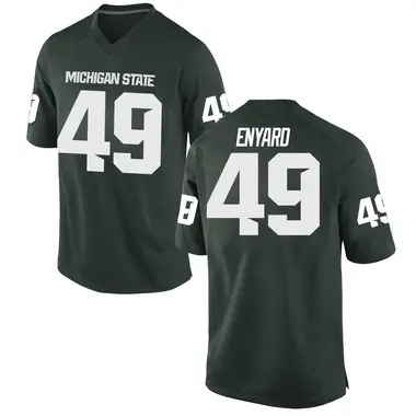 Green Carter Enyard Men's Michigan State Spartans Football College Jersey - Game