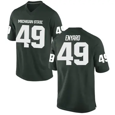 Green Carter Enyard Men's Michigan State Spartans Football College Jersey - Replica