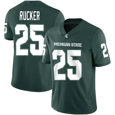 Green Chance Rucker Youth Michigan State Spartans Football Jersey - Game