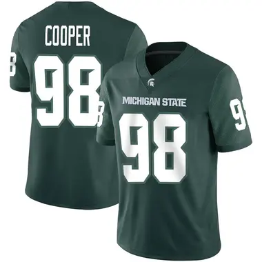 Green Demetrius Cooper Youth Michigan State Spartans Football Jersey - Game