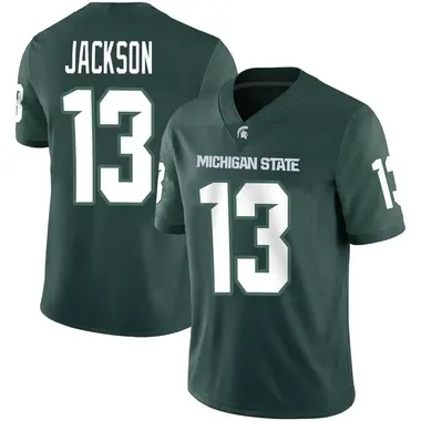 Green Jarrett Jackson Men's Michigan State Spartans Football Jersey - Game