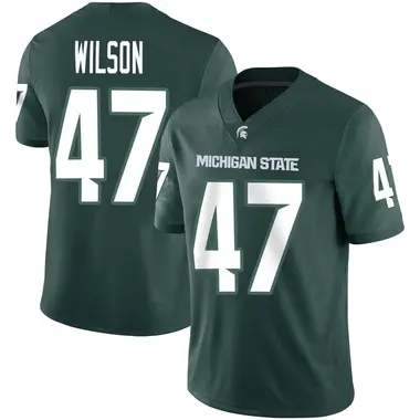 Green Jaxson Wilson Men's Michigan State Spartans Football Jersey - Game