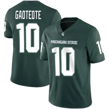 Green Ma'A Gaoteote Men's Michigan State Spartans Ma'a Gaoteote Football Jersey - Game