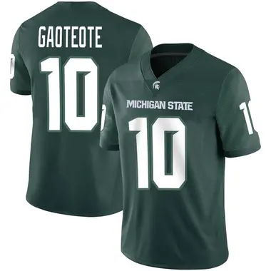 Green Ma'A Gaoteote Youth Michigan State Spartans Ma'a Gaoteote Football Jersey - Game