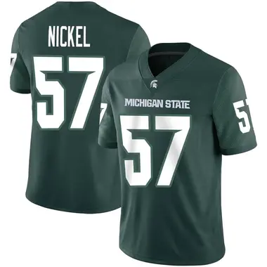 Green Mason Nickel Men's Michigan State Spartans Football Jersey - Game